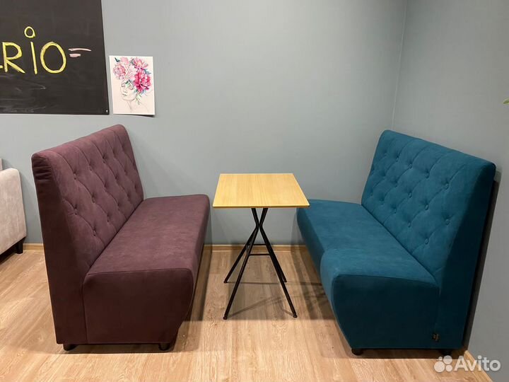 Диван для кафе, ресепшен, зоны отдыха