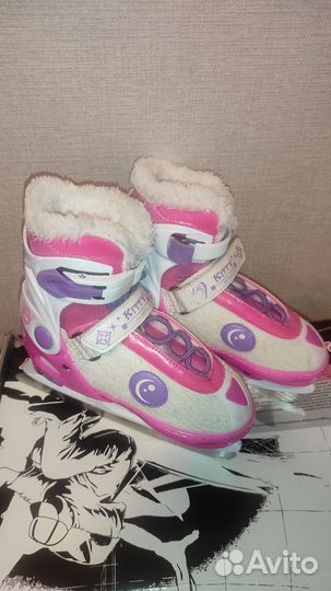 Коньки для девочки,р 33-36