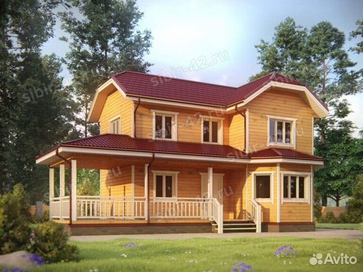 Домокомплект из проф бруса. Строительство домов