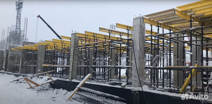 Объемная опалубка перекрытия