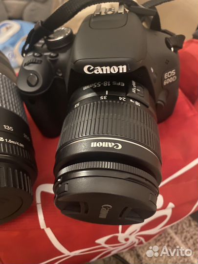 Зеркальный фотоаппарат canon 600d