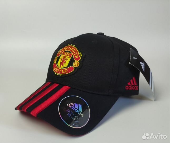 Бейсболка Манчестер Юнайтед, чёрная