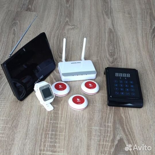 Кнопка вызова официанта, персонала комплект