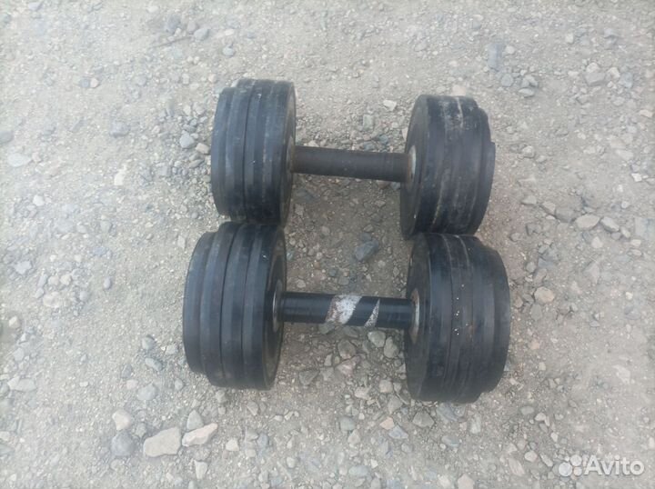 Гантели разборные по 12 кг