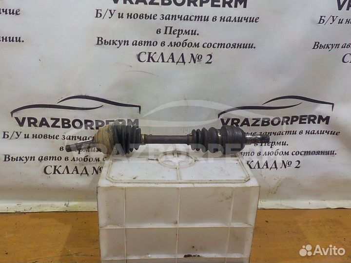 Вал приводной передний левый (привод в сборе) Daew