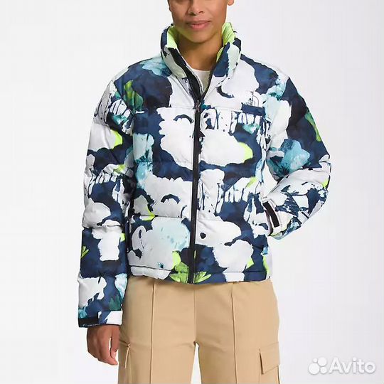 THE north face Down Jacket Women's Blue/White (S)(30)