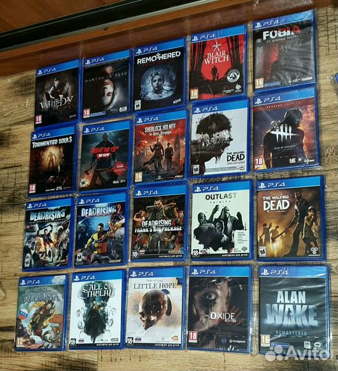 Игры для PS4 Ужастики/Квесты/Стрелялки/Платформеры