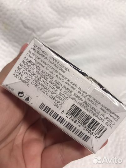 Духи kenzo pour femme с косметичкой оригинал