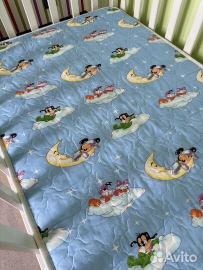 Детская кровать домик с матрасом