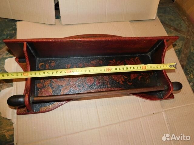 Красивая полка для кухонных полотенец СССР