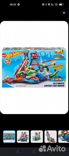 Хот Вилс Трек Невообразимая автомойка Hot Wheels