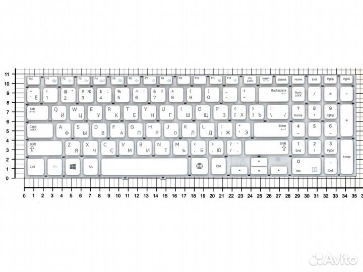 Клавиатура samsung 355V5C 350V5C NP355V5C NP355V5C
