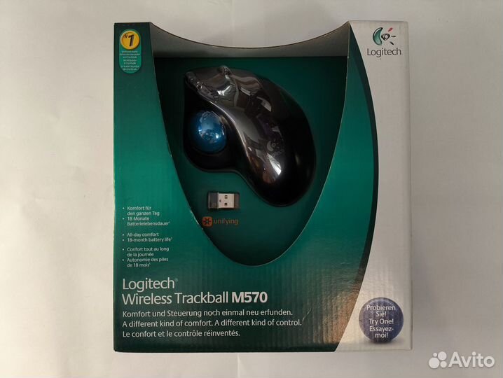 Трекбол Logitech M570