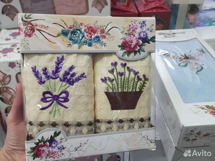 Полотенца в наборе. Полотенца на подарок