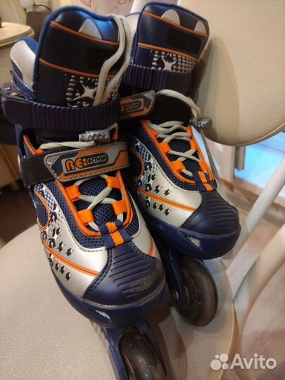 Роликовые коньки детские раздвижные