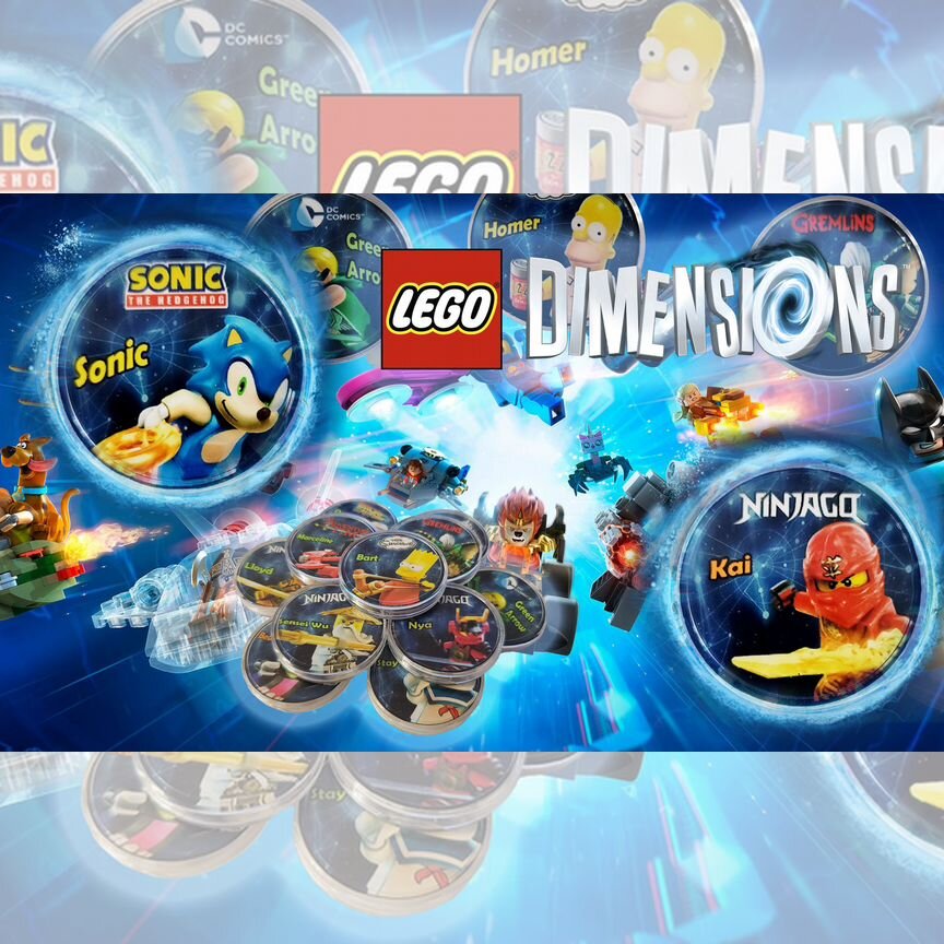 Lego Dimensions Bart And Sonic лего Dimensions Авито Объявления во - Main Image