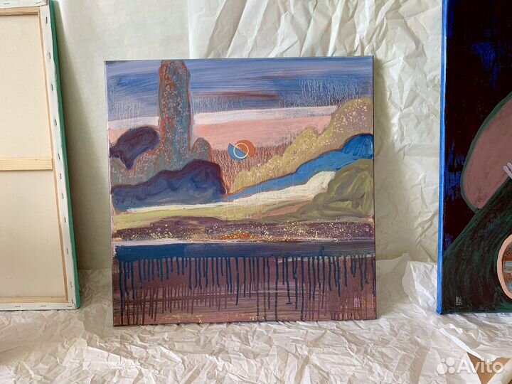 Картина маслом на холсте абстракция