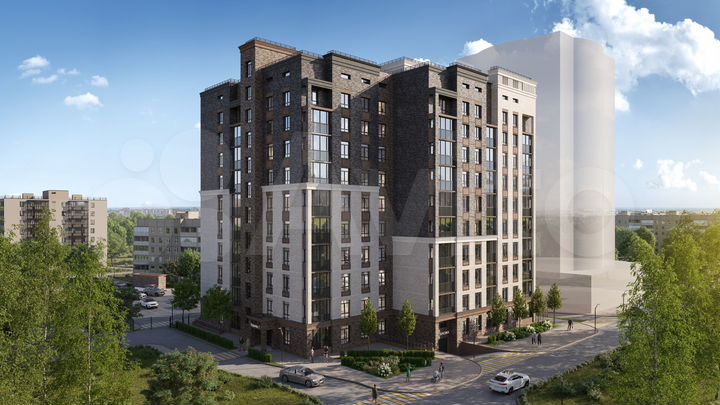 2-к. квартира, 72,6 м², 9/9 эт.