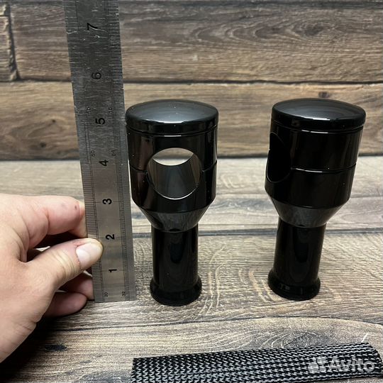 Стойки руля harley davidson 4 inch black