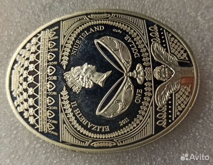 Ниуэ 2011 Императорские яйца Фаберже - Любовь