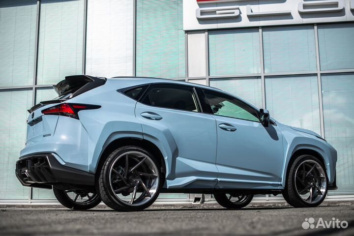 Спойлер на крышку багажника Lexus NX 2014-2021