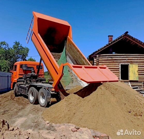 Песок для бетона