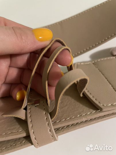 Ремень кожаный италия