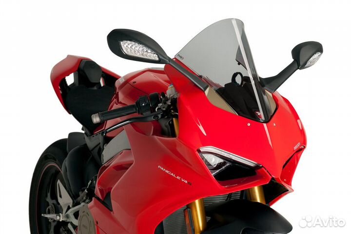 Высокое стекло Puig для Ducati Panigale V4 S/R