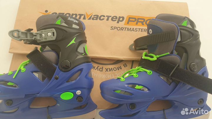 Коньки детские раздвижные 30 33