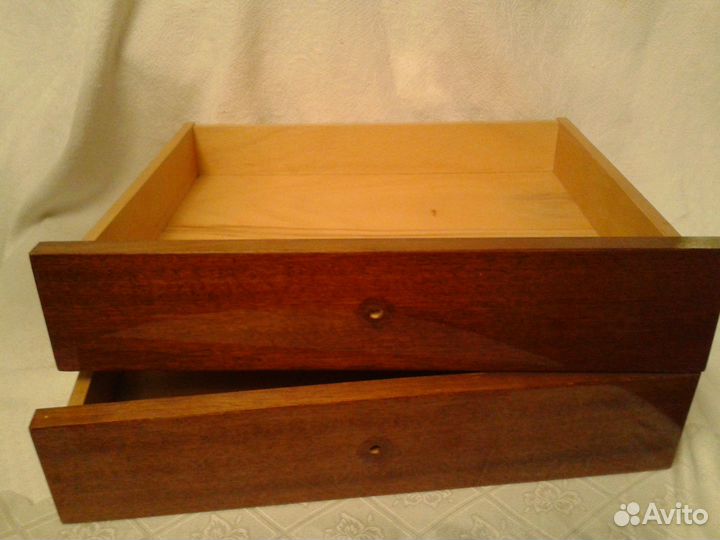 Ящики выдвижные дерево винтаж