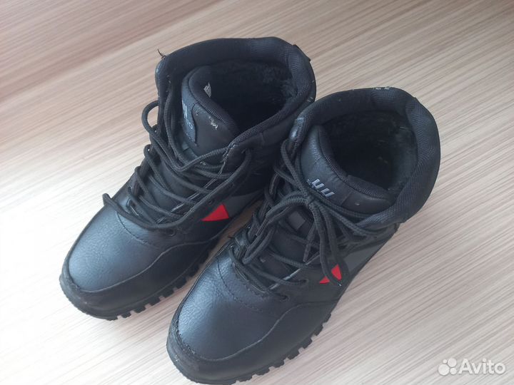 Ботинки зимние на мальчика, размер 37