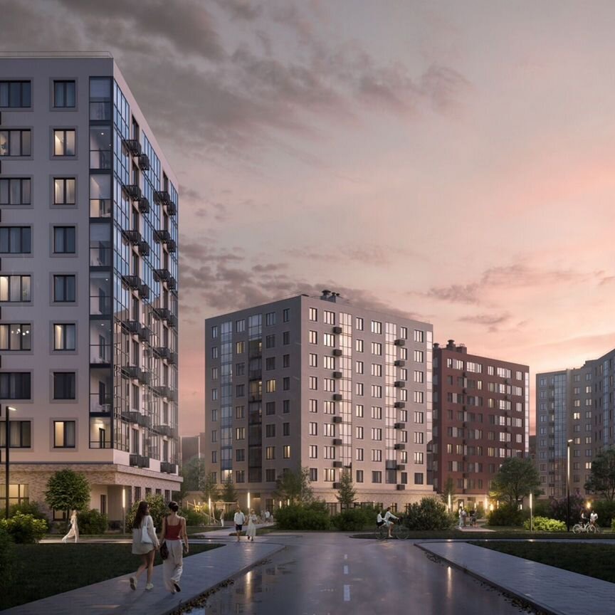 2-к. квартира, 48,5 м², 11/13 эт.