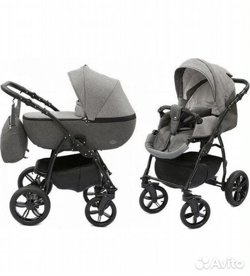Коляска 2 в 1 марки Peppy Sandra
