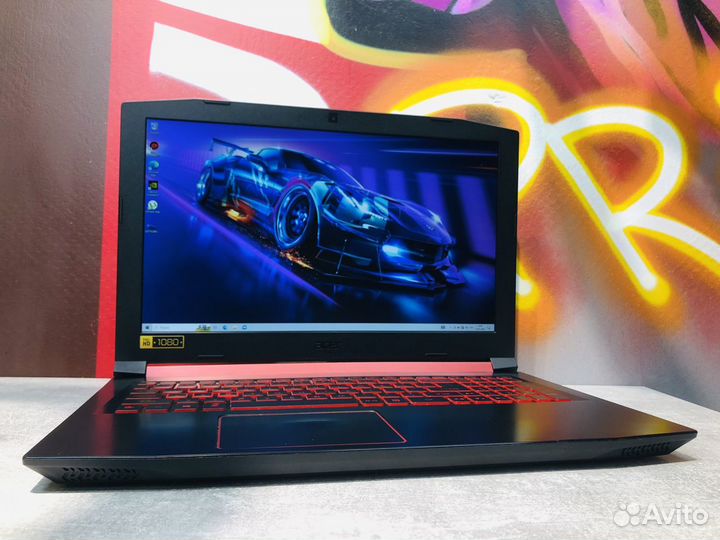 Acer Nitro5 core i5/GTX 1050 Ti/ram 16gb/ssd 256gb