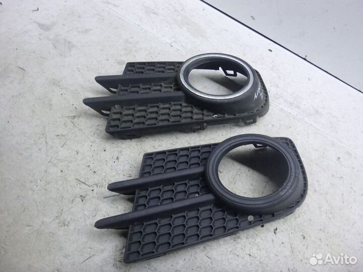 Решетка в бампер левая под птф Volkswagen tiguan 2