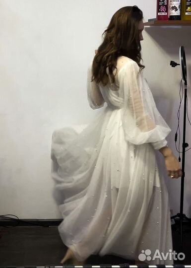 Платье свадебное вечернее выпускное