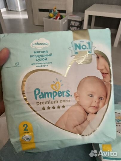 Памперсы pampers 2