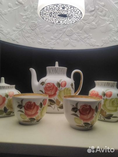 Сервиз Лфз Букет чай.роз.Баран Старая Опошня
