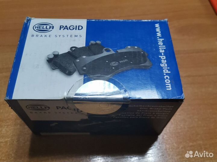 Колодки задние Hella Pagid 8db355013771