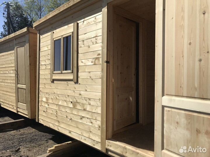 Хозблоки: от производителя, утепление 100мм, ветро