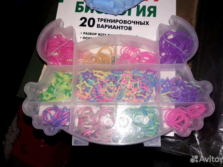 Резинки для плетения,станки,наборы,крючки,браслеты