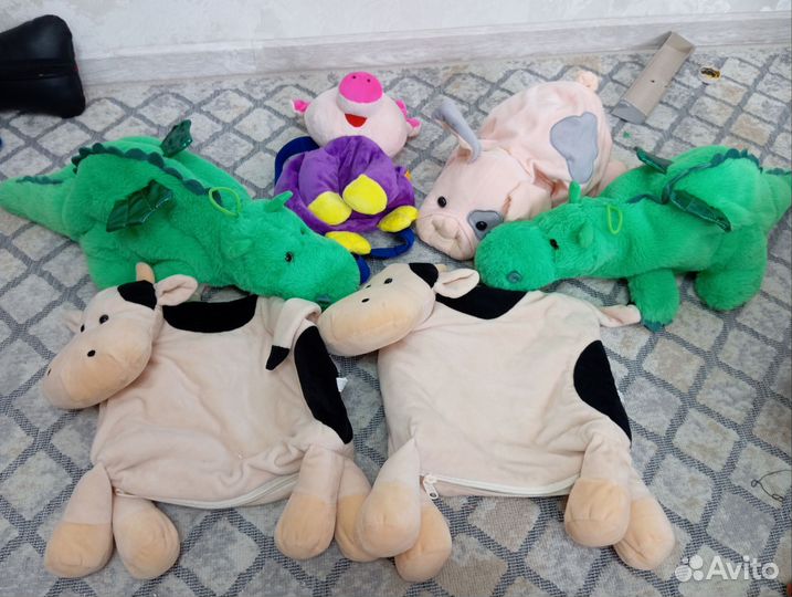 Мягкие игрушки пакетом