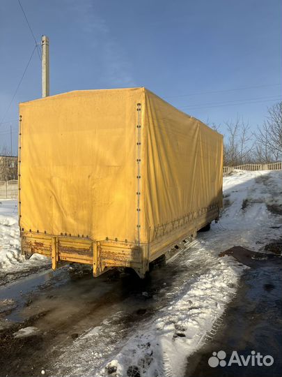Тентованная бортовая платформа тент на Камаз 4308