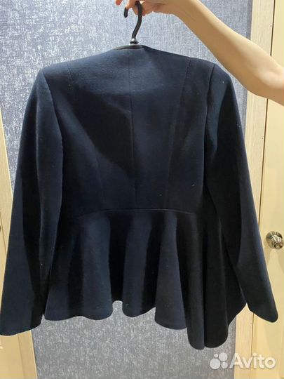 Пальто пиджак женское шерсть 44 размер
