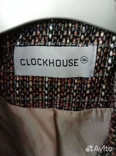 Жакет твидовый Clockhouse 42 размер