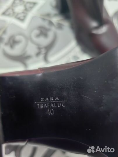 Ботильоны Zara 40