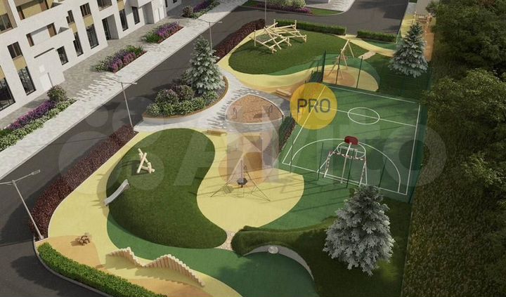 2-к. квартира, 67,1 м², 2/25 эт.