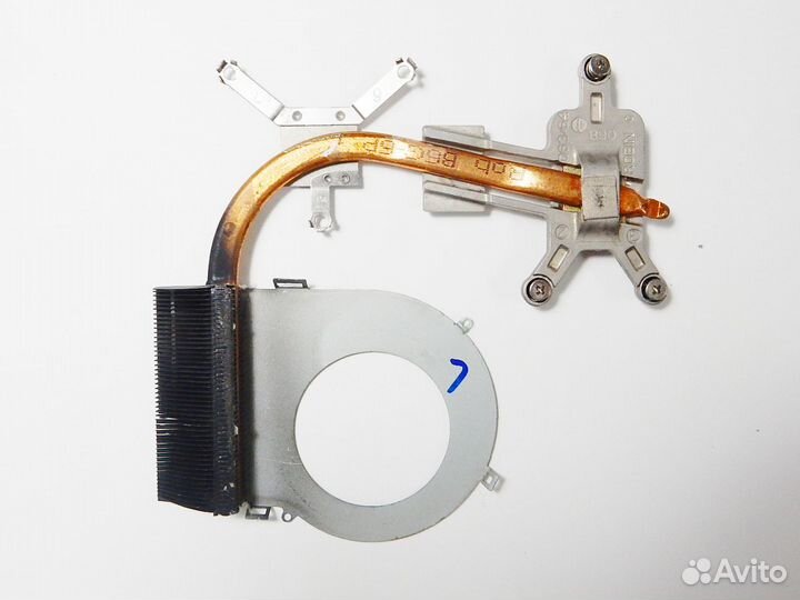 Термотрубка ноутбука HP Pavilion g6-1000 проц AMD