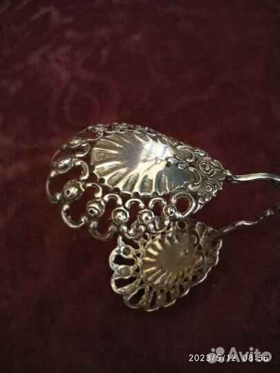 Щипчики кондитерские Серебро