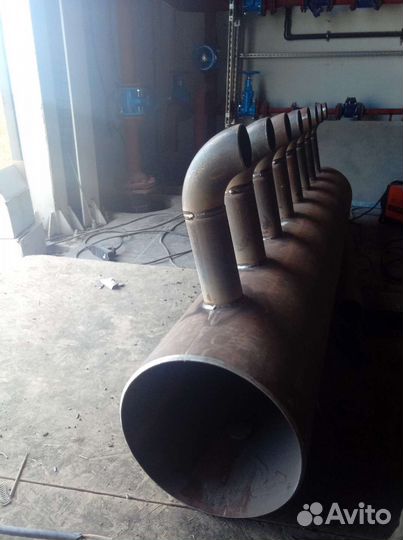 Сварочные работы. Трубопровод